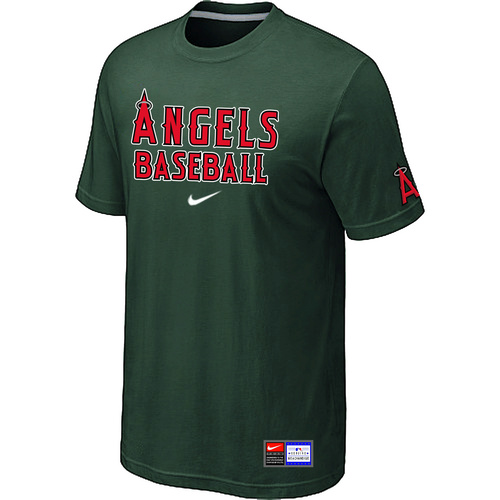 Anaheim Angeles D.Green Nike Short Sleeve Practice T-Shirt