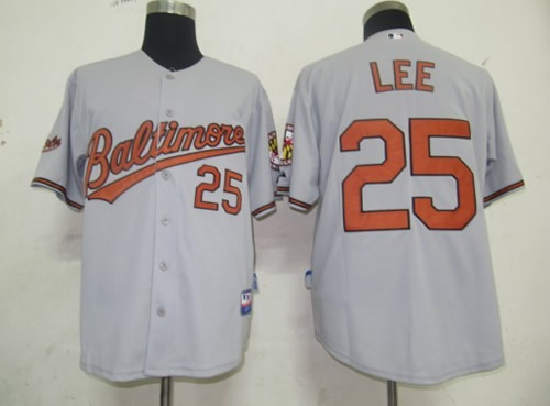 Baltimore Orioles #25 Lee Grey Jerseys