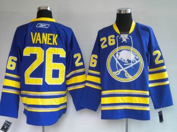 Buffalo Sabres #26 Vanek Thomas Vanek Blue Jerseys