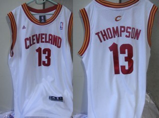Cleveland Cavaliers #13 Thompson White Swingman Jerseys