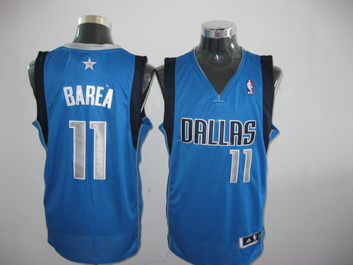Dallas Mavericks #11Jose Barea Blue Jerseys