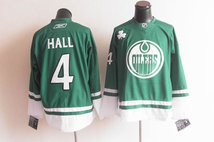 Edmonton Oilers #4 hall green Jerseys