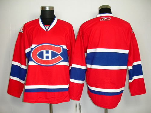 Montreal Canadiens Blank red Jerseys