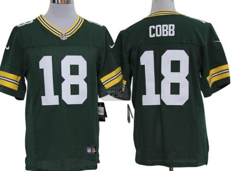 Nike Limited Green Bay Packers #18 Randall Cobb Green Jerseys