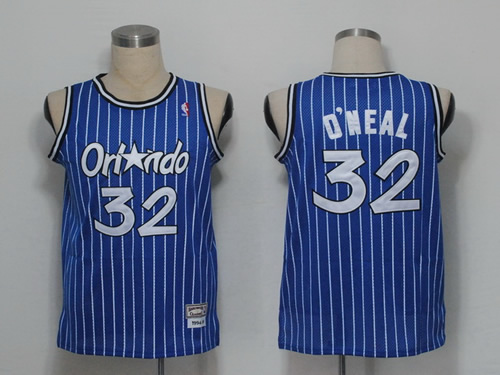 Orlando Magic #32 O Neal Blue(pinstripes) Jerseys