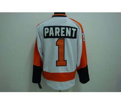 Philadelphia Flyers #1 Parent white Jerseys