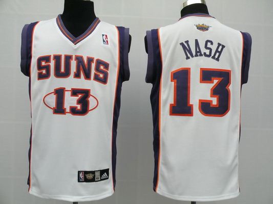 Phoenix Suns #13 S.Nash white Jerseys