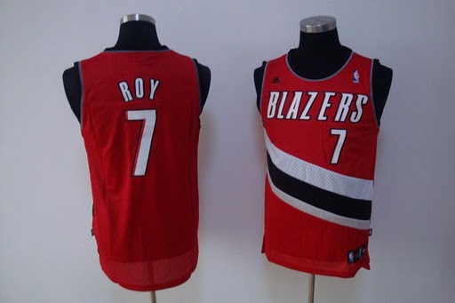 Portland TrailBlazers #7 Roy red Jerseys