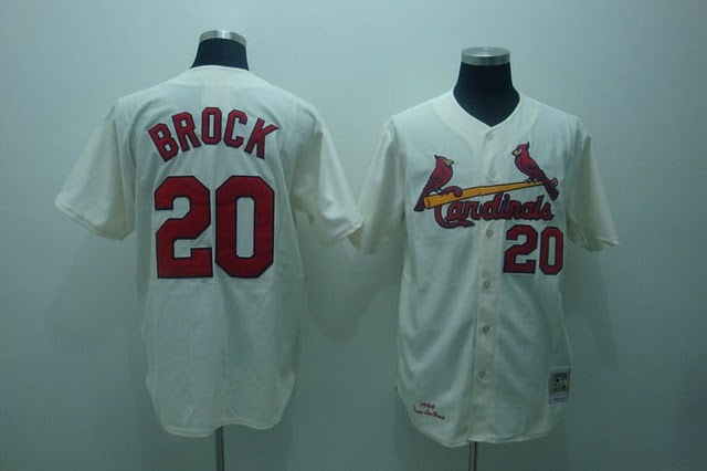 St.Louis Cardinals #20 Brock white Jerseys