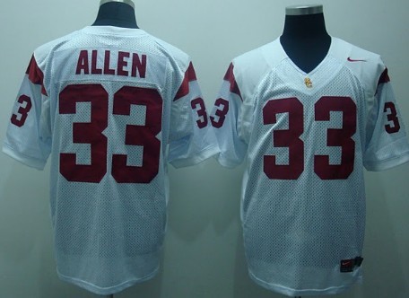 USC Trojans #33 Allen White NCAA Jerseys