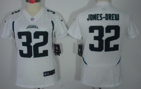 Women's Nike Limited Jacksonville Jaguars #32 Maurice Jones-Drew White Jerseys