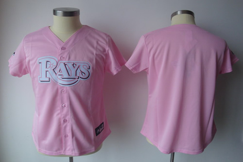 Womens Tampa Bay Rays Pink Blank 2011 Jerseys