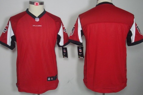 Youth Nike Limited Atlanta Falcons Blank Red Jerseys