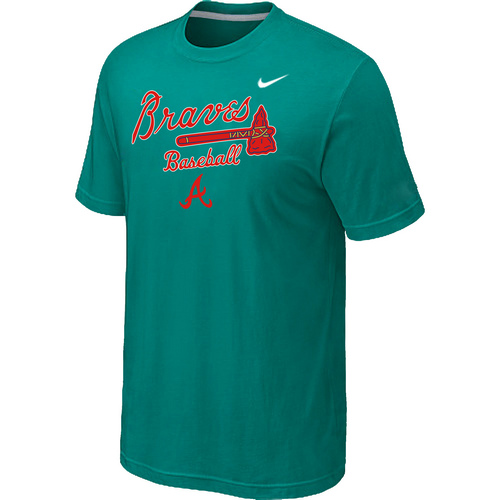 Atlanta Braves 2014 Home Practice T-Shirt - Green