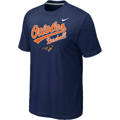 Baltimore Orioles 2014 Home Practice T-Shirt - Dark blue