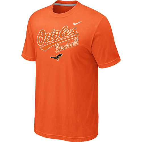 Baltimore Orioles 2014 Home Practice T-Shirt - Orange