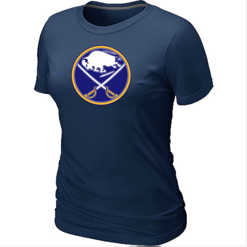 Buffalo Sabres Big & Tall Women's Logo D.Blue T-Shirt