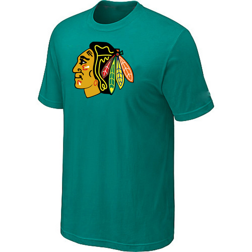 Chicago Blackhawks Big & Tall Logo Green T-Shirt