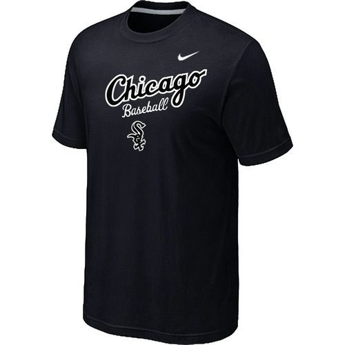 Chicago White Sox 2014 Home Practice T-Shirt - Black