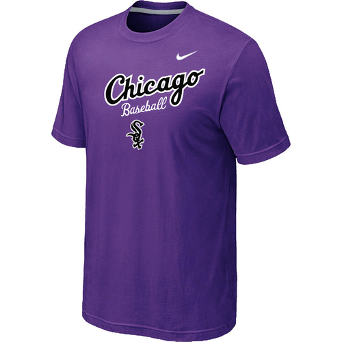 Chicago White Sox 2014 Home Practice T-Shirt - Purple