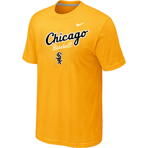 Chicago White Sox 2014 Home Practice T-Shirt - Yellow