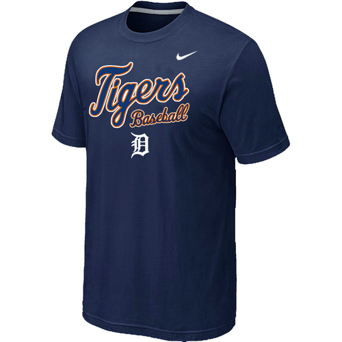 Detroit Tigers 2014 Home Practice T-Shirt - Dark blue