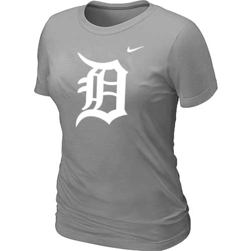 Detroit Tigers Heathered L.Grey Nike Women's Blended T-Shirt