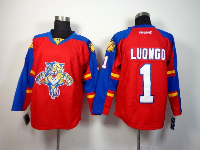 Florida Panthers #1 Luongo Red Jerseys