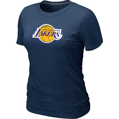 Los Angeles Lakers Big & Tall Primary Logo D.Blue Women's T-Shirt