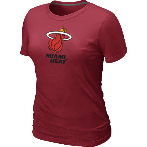 Miami Heat Big & Tall Primary Logo Red Women's T-Shirt