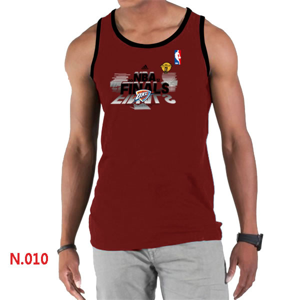 NBA Oklahoma City Thunder Western Conference Champions men Tank Top Red