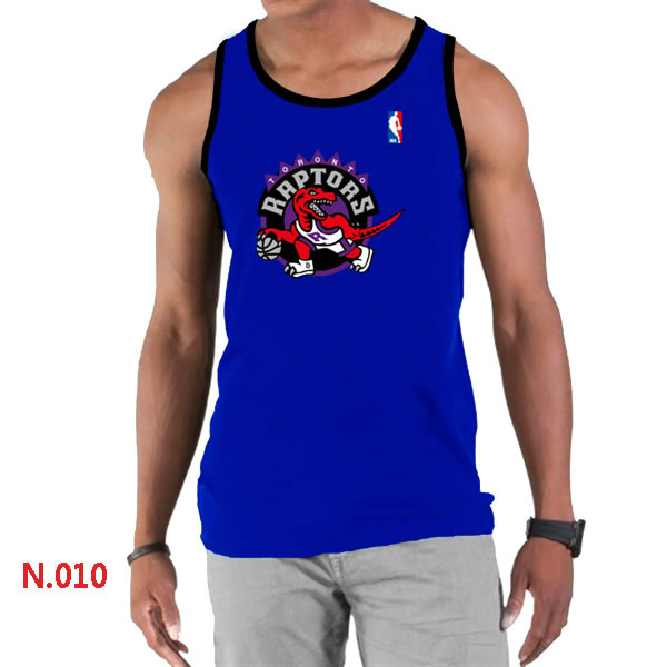 NBA Toronto Raptors Big x26 Tall Primary Logo men Blue Tank Top