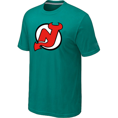New Jerseys Devils Big & Tall Logo Green T-Shirt