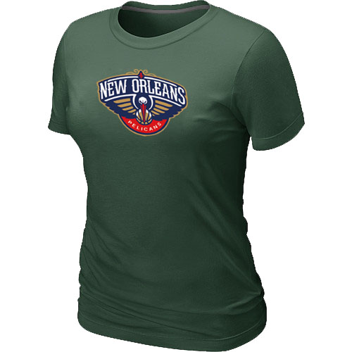 New Orleans Pelicans Big & Tall Primary Logo D.Green Women's T-Shirt
