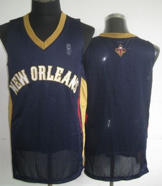 New Orleans Pelicans Blank Navy Blue Jerseys