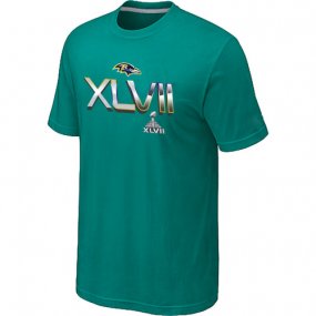 Nike Baltimore Ravens 2013 Super Bowl XLVII On Our Way Green T-Shirt