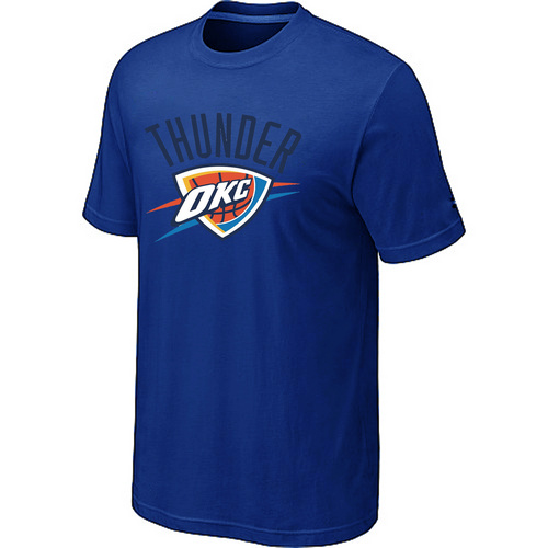 Oklahoma City Thunder Big & Tall Primary Logo Blue T-Shirt