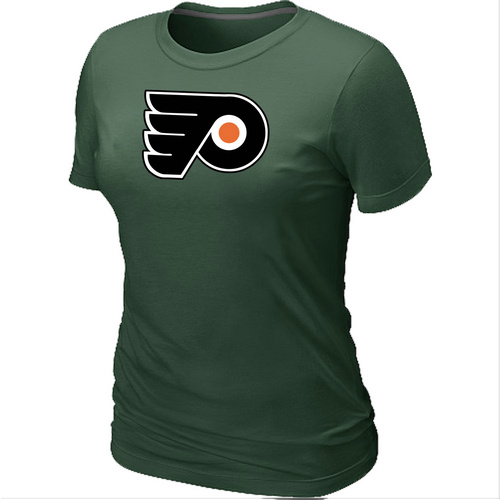 Philadelphia Flyers Big & Tall Women's Logo D.Green T-Shirt