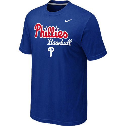 Philadelphia Phillies 2014 Home Practice T-Shirt - Blue