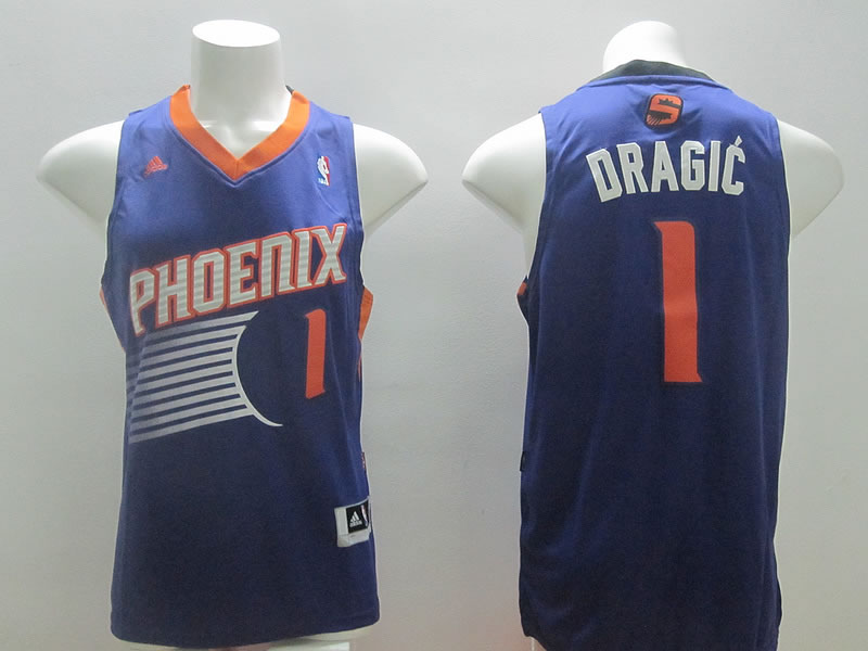 Phoenix Suns #1 Goran Dragic Revolution 30 Swingman Purple Jerseys