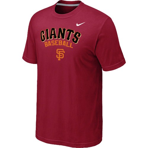 San Francisco Giants 2014 Home Practice T-Shirt - Red