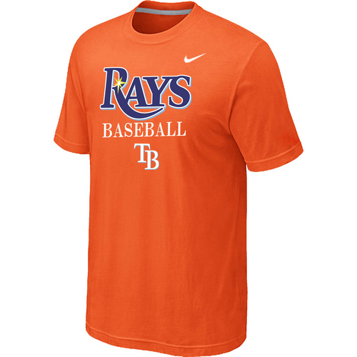 Tampa Bay Rays 2014 Home Practice T-Shirt - Orange