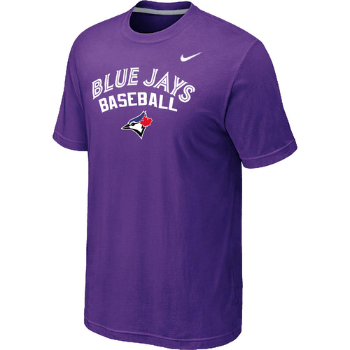 Toronto Blue Jays 2014 Home Practice T-Shirt - Purple