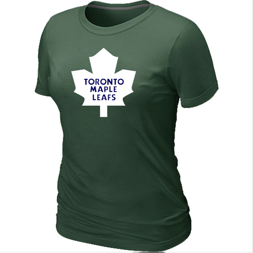 Toronto Maple Leafs Big & Tall Women's Logo D.Green T-Shirt