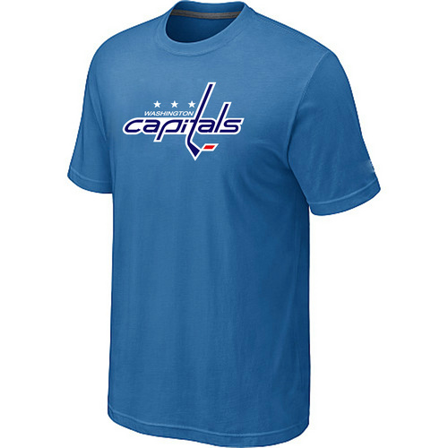 Washington Capitals Big & Tall Logo light Blue T-Shirt