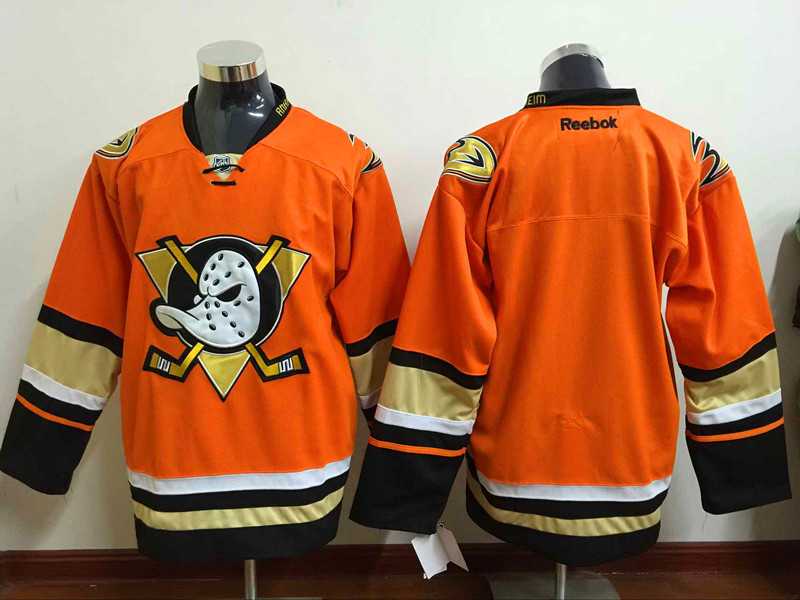 Anaheim Ducks Blank 2015 Orange Jerseys