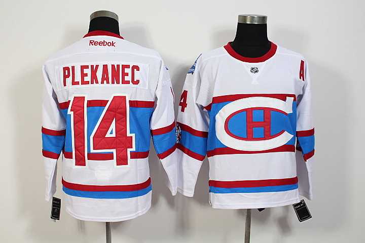 Montreal Canadiens #14 Plekanec 2016 White Jerseys