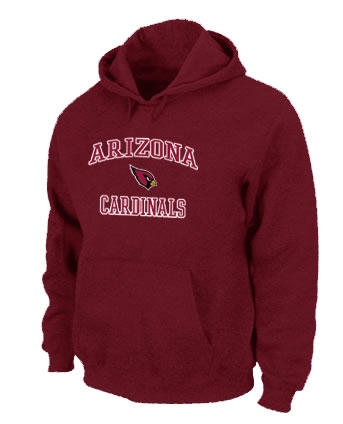 Arizona Cardinals Heart x26 Soul Pullover Hoodie Red