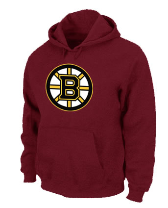 Boston Bruins Big x26 Tall Logo Pullover Hoodie Red