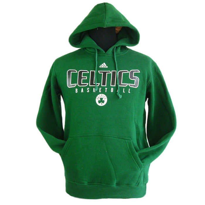 Boston Celtics Team Logo Green Pullover Hoody